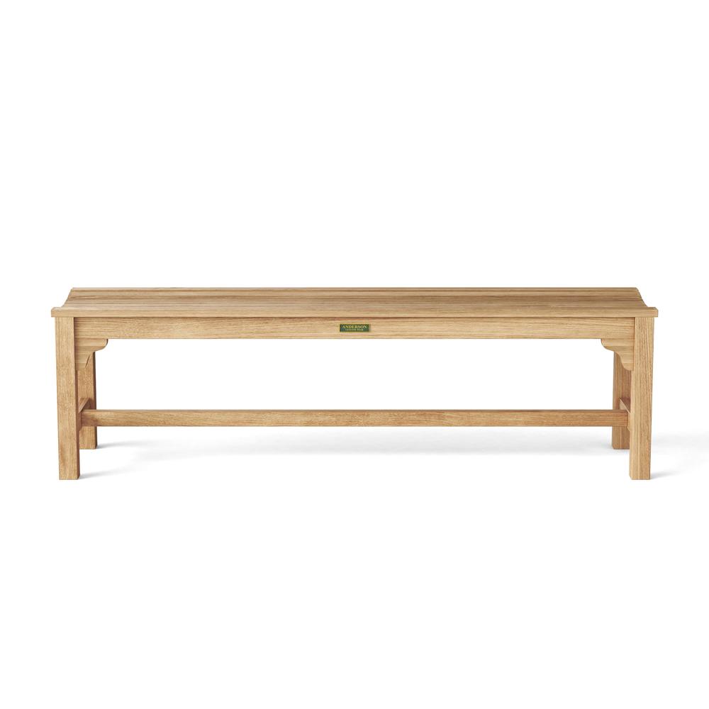 Hampton 3-Seater Backless Bench - Anderson Teak