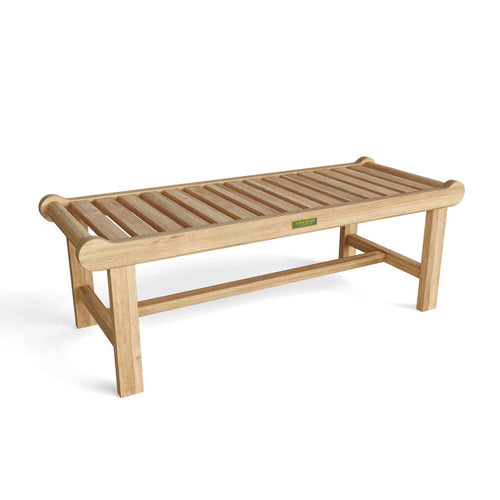 Cambridge 2-Seater Backless Bench - Anderson Teak