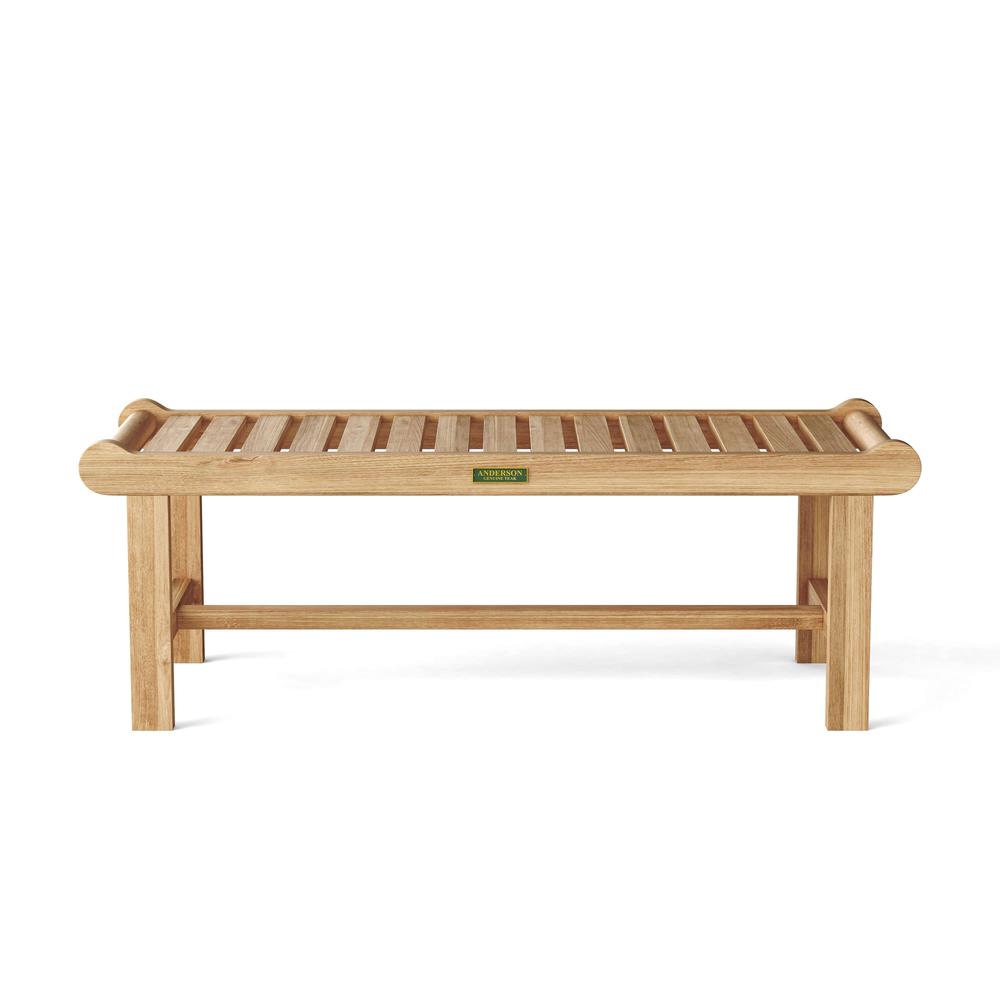 Cambridge 2-Seater Backless Bench - Anderson Teak