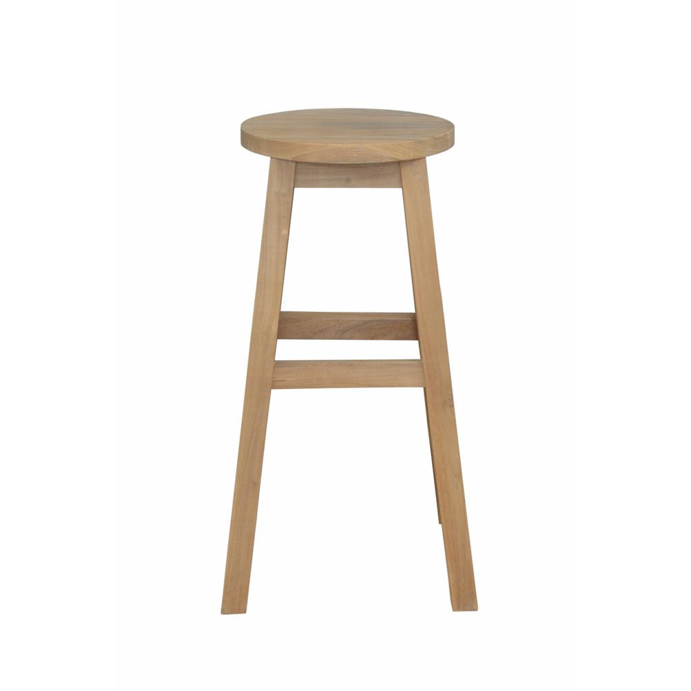 Alpine Round Counter Stool - Anderson Teak