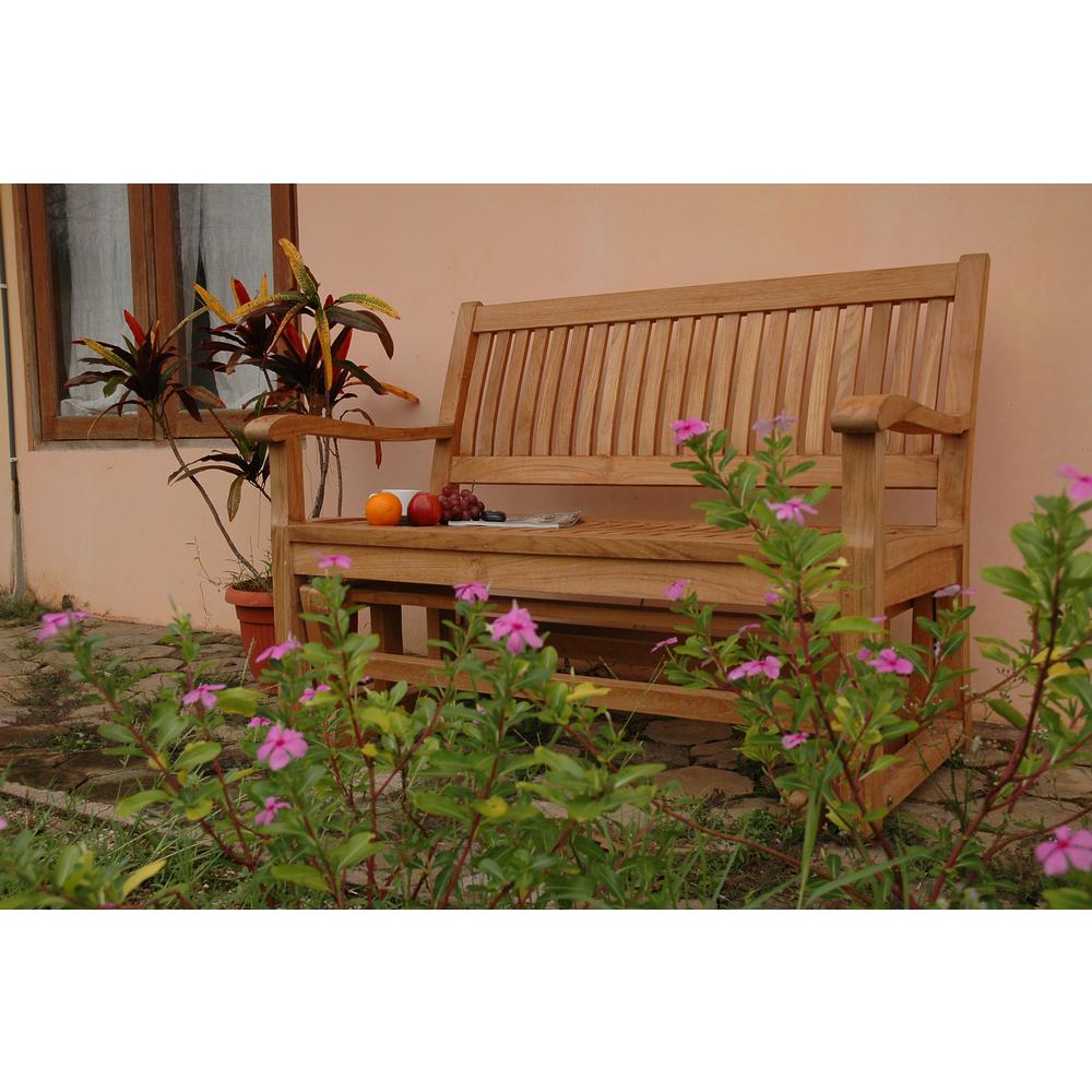 Del-Amo 4-Foot Glider - Anderson Teak