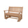 Del-Amo 4-Foot Glider - Anderson Teak