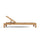 SouthBay Sun Lounger - Anderson Teak