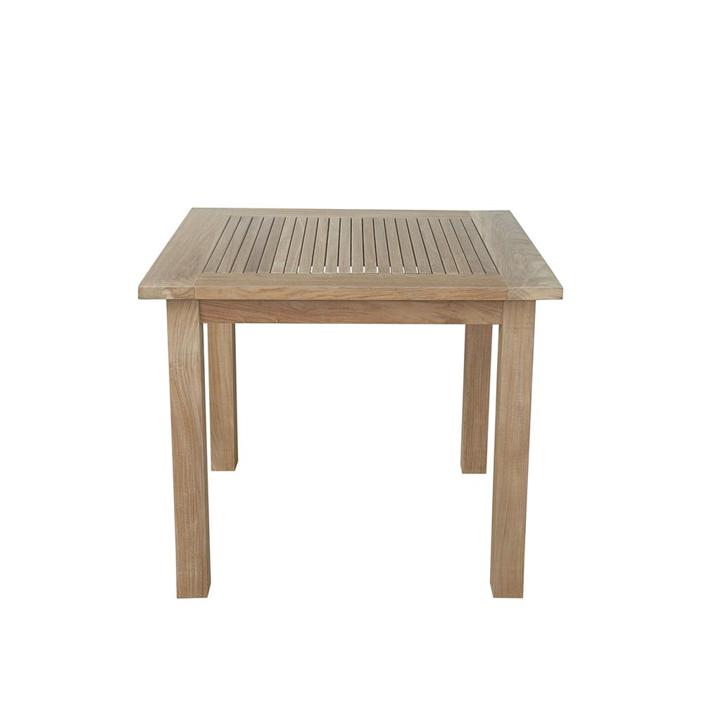 Windsor 35'' Square Table Small Slats - Anderson Teak