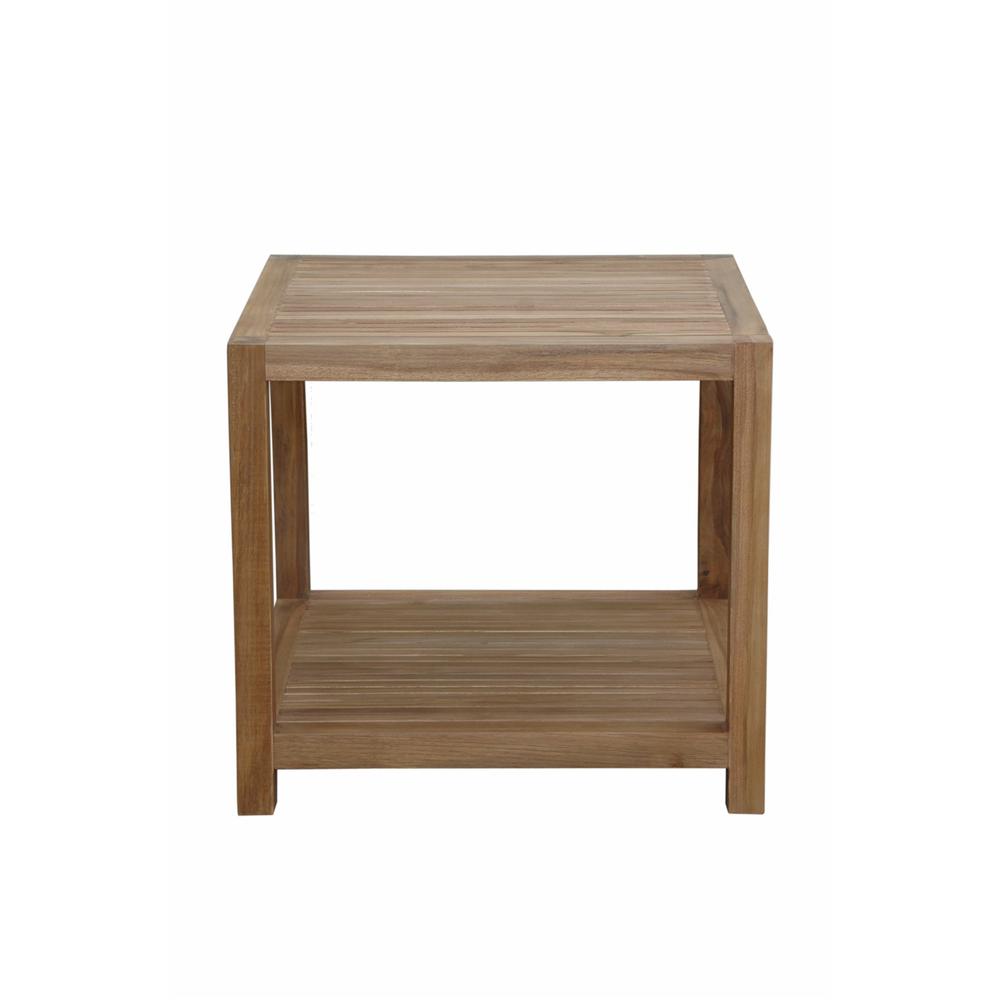 Glenmore 22'' Side Table w/ 1-Tier - Anderson Teak