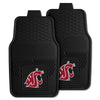 Fanmats - Washington State University 2-pc Vinyl Car Mat Set 17''x27''
