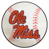 Fanmats - University of Mississippi (Ole Miss) Baseball Mat 27'' diameter