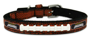 Jacksonville Jaguars Pet Collar Classic Leather Size Toy CO - Gamewear