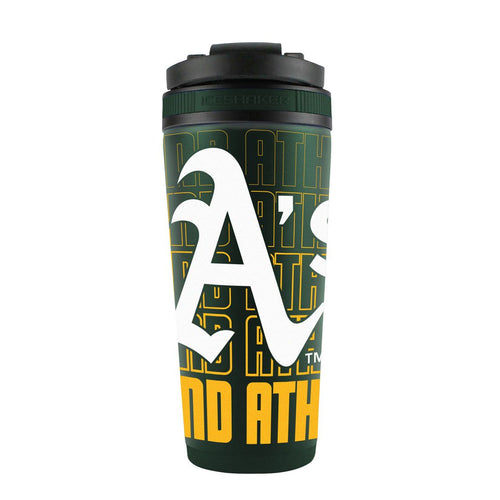 Oakland Athletics Ice Shaker 26oz Stainless Steel - Special Order - 9