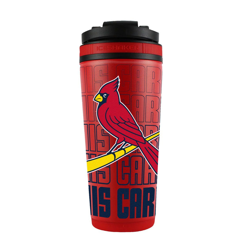 St. Louis Cardinals Ice Shaker 26oz Stainless Steel - Special Order - 9