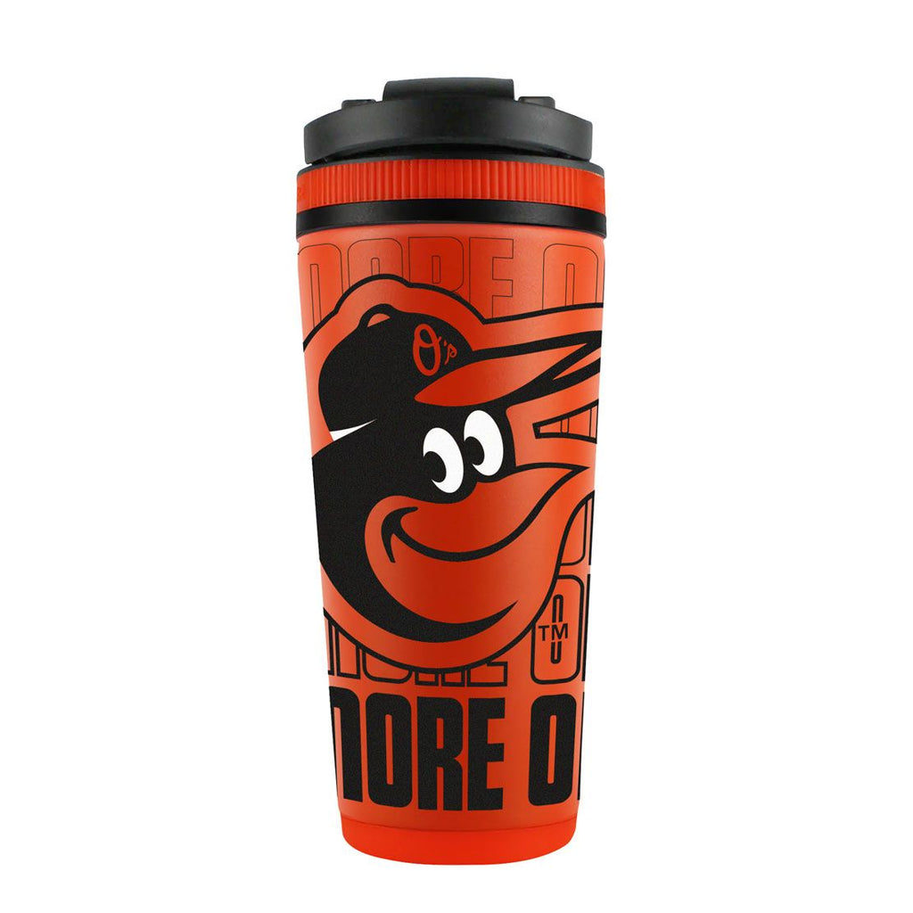 Baltimore Orioles Ice Shaker 26oz Stainless Steel - Special Order - 9