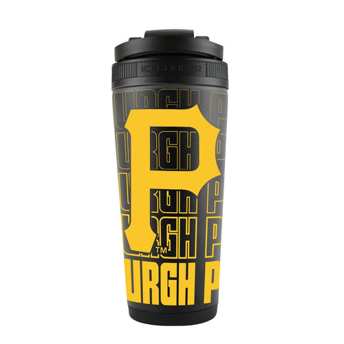 Pittsburgh Pirates Ice Shaker 26oz Stainless Steel - Special Order - 9