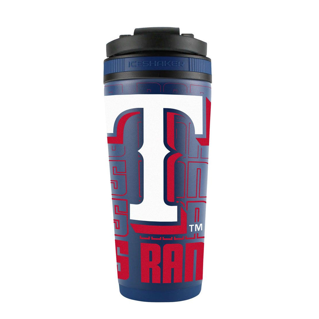 Texas Rangers Ice Shaker 26oz Stainless Steel - Special Order - 9