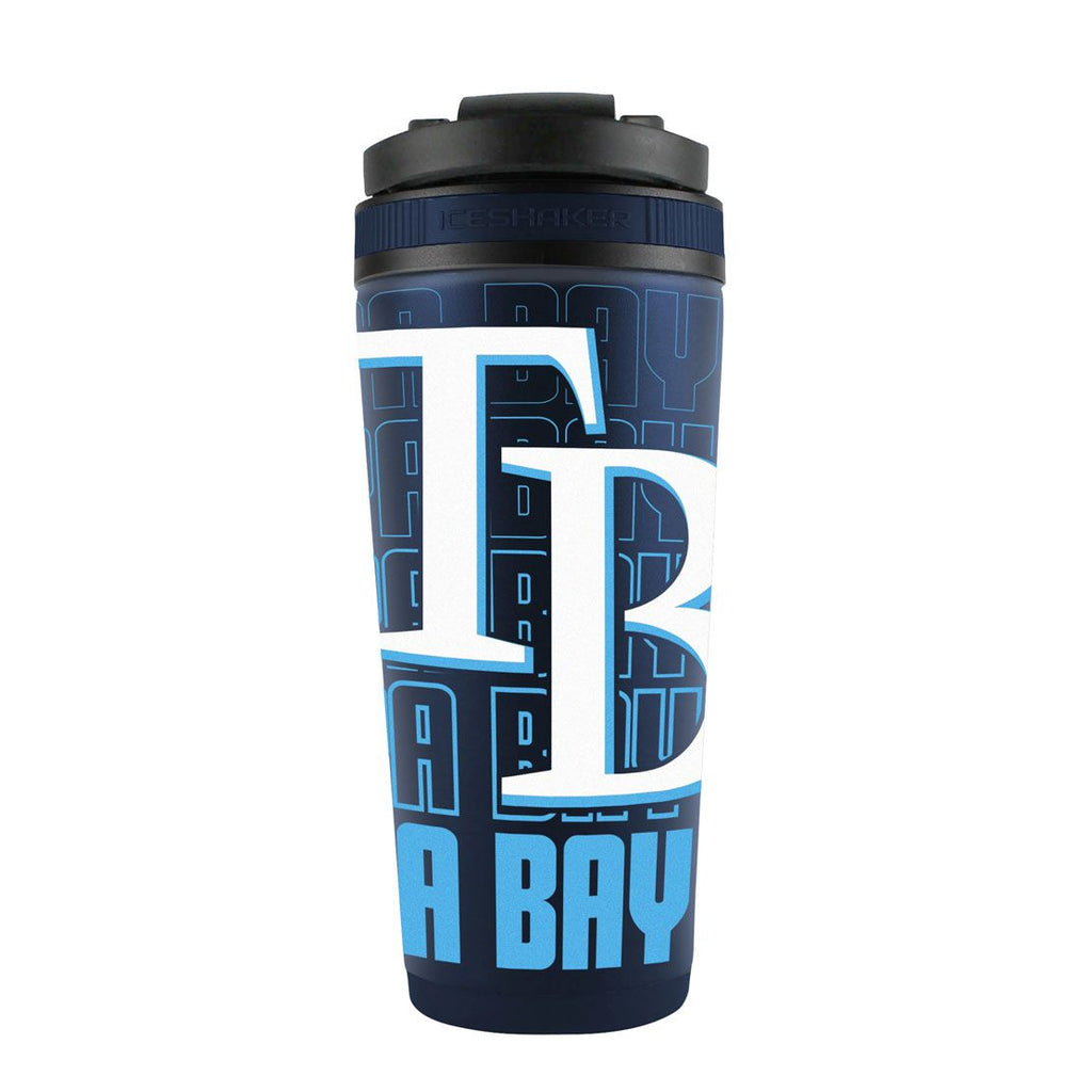Tampa Bay Rays Ice Shaker 26oz Stainless Steel - Special Order - 9