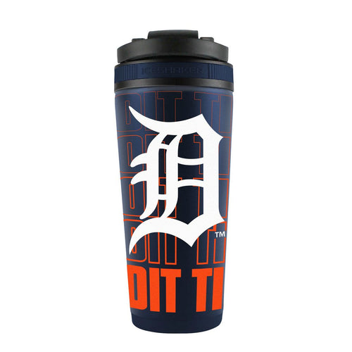 Detroit Tigers Ice Shaker 26oz Stainless Steel - Special Order - 9
