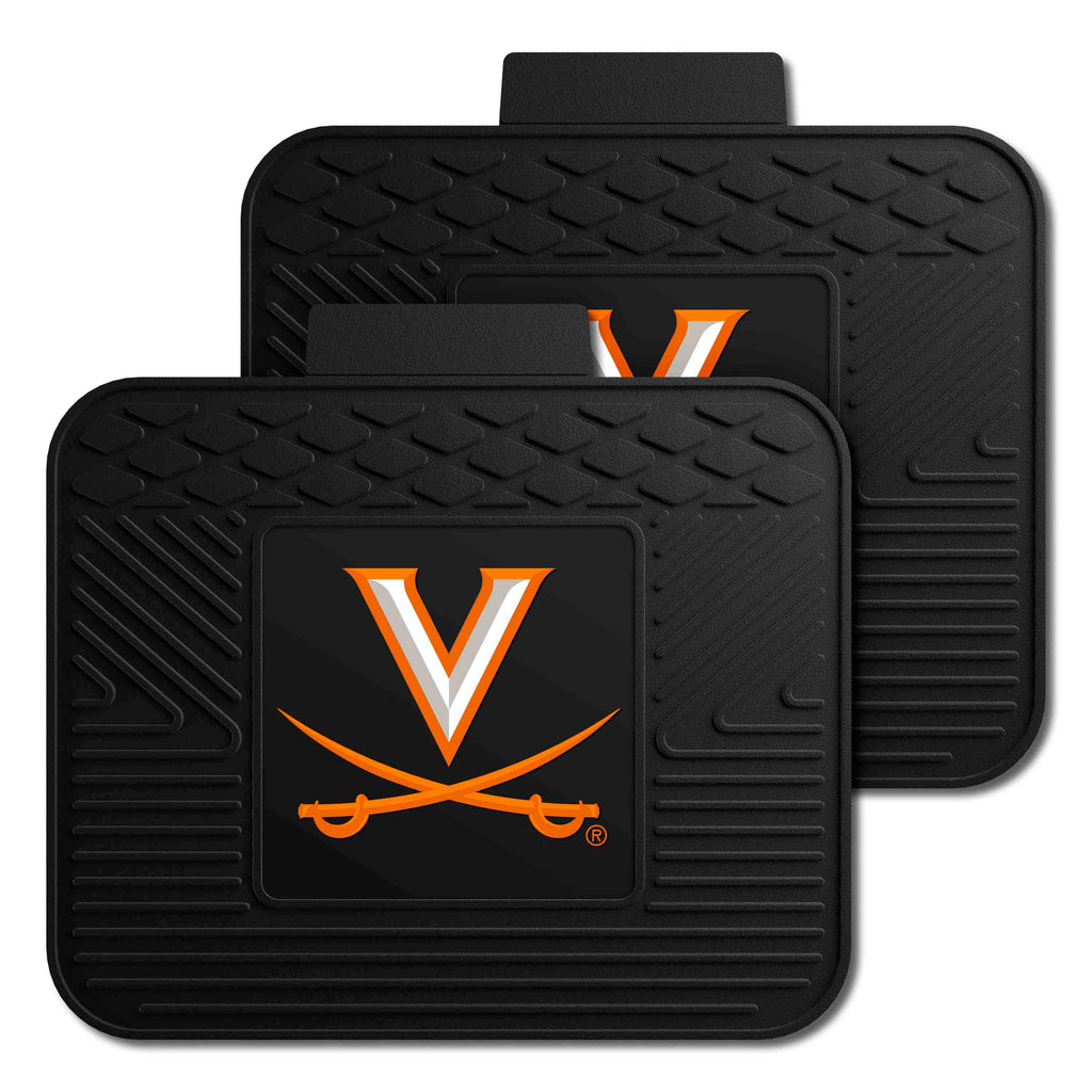 Fanmats - University of Virginia 2 Utility Mats 14''x17''