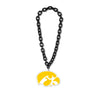 Iowa Hawkeyes Necklace Big Fan Chain - Wincraft Fanatics