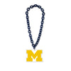Michigan Wolverines Necklace Big Fan Chain - Wincraft Fanatics