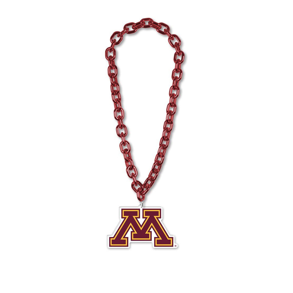 Minnesota Golden Gophers Necklace Big Fan Chain - Wincraft Fanatics