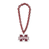 Mississippi State Bulldogs Necklace Big Fan Chain - Wincraft Fanatics
