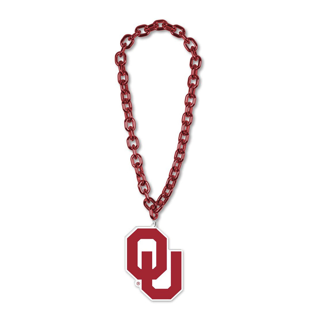 Oklahoma Sooners Necklace Big Fan Chain - Wincraft Fanatics