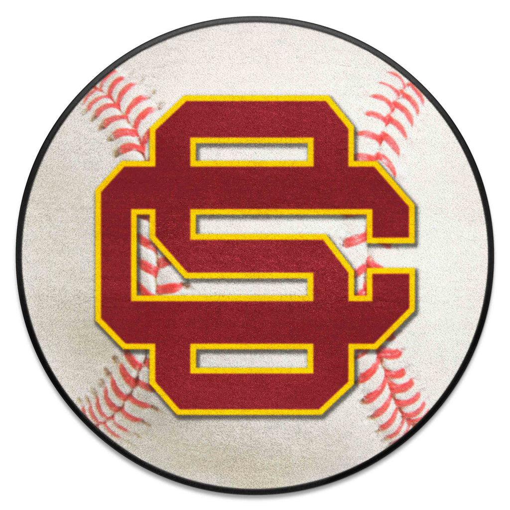 Fanmats - University of Southern California Baseball Mat 27'' diameter
