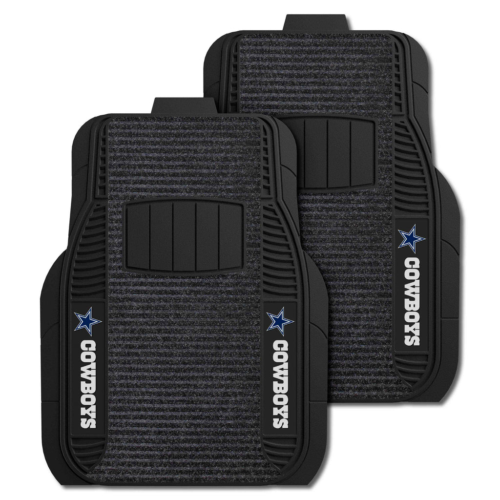 Fanmats - NFL - Dallas Cowboys 2-pc Deluxe Car Mat Set 21''x27''