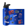 Florida Gators Quencher Bottle 34oz Stainless Steel Dreamweave - Logo Brands