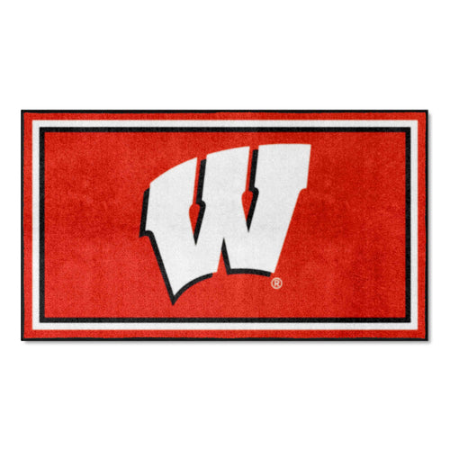 Fanmats - University of Wisconsin 3x5 Rug 36''x 60''
