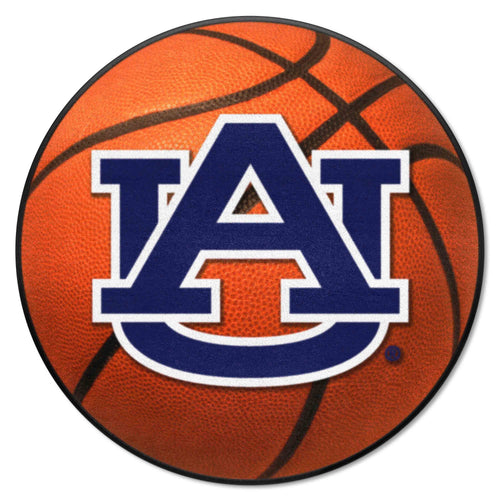 Fanmats - Auburn University Basketball Mat 27'' diameter