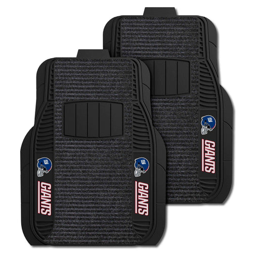 Fanmats - NFL - New York Giants 2-pc Deluxe Car Mat Set 21''x27''