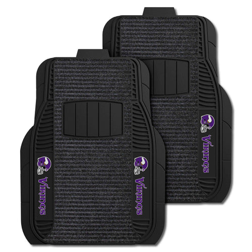 Fanmats - NFL - Minnesota Vikings 2-pc Deluxe Car Mat Set 21''x27''