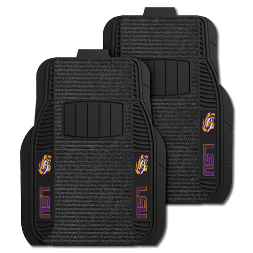 Fanmats - Louisiana State University 2-pc Deluxe Car Mat Set 21''x27''