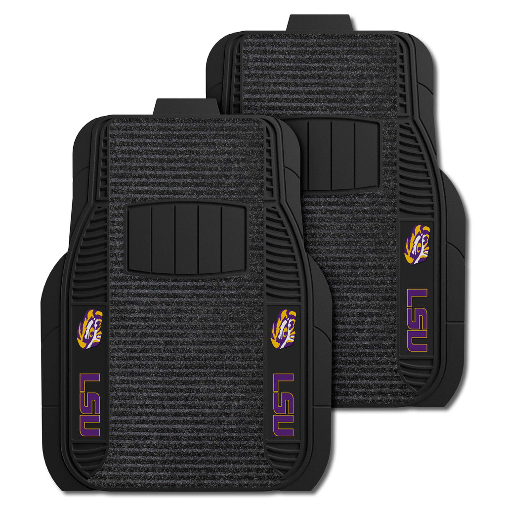 Fanmats - Louisiana State University 2-pc Deluxe Car Mat Set 21''x27''