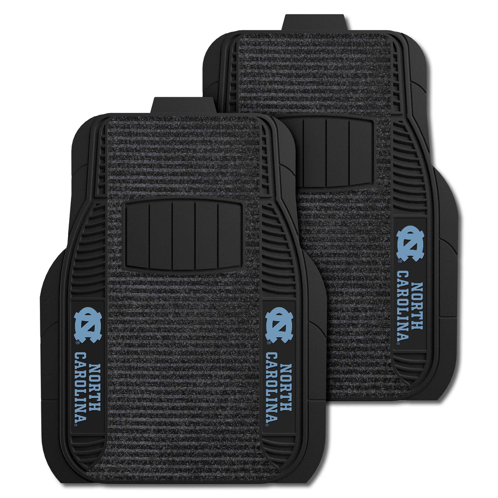 Fanmats - University of North Carolina - Chapel Hill 2-pc Deluxe Car Mat Set 21''x27''