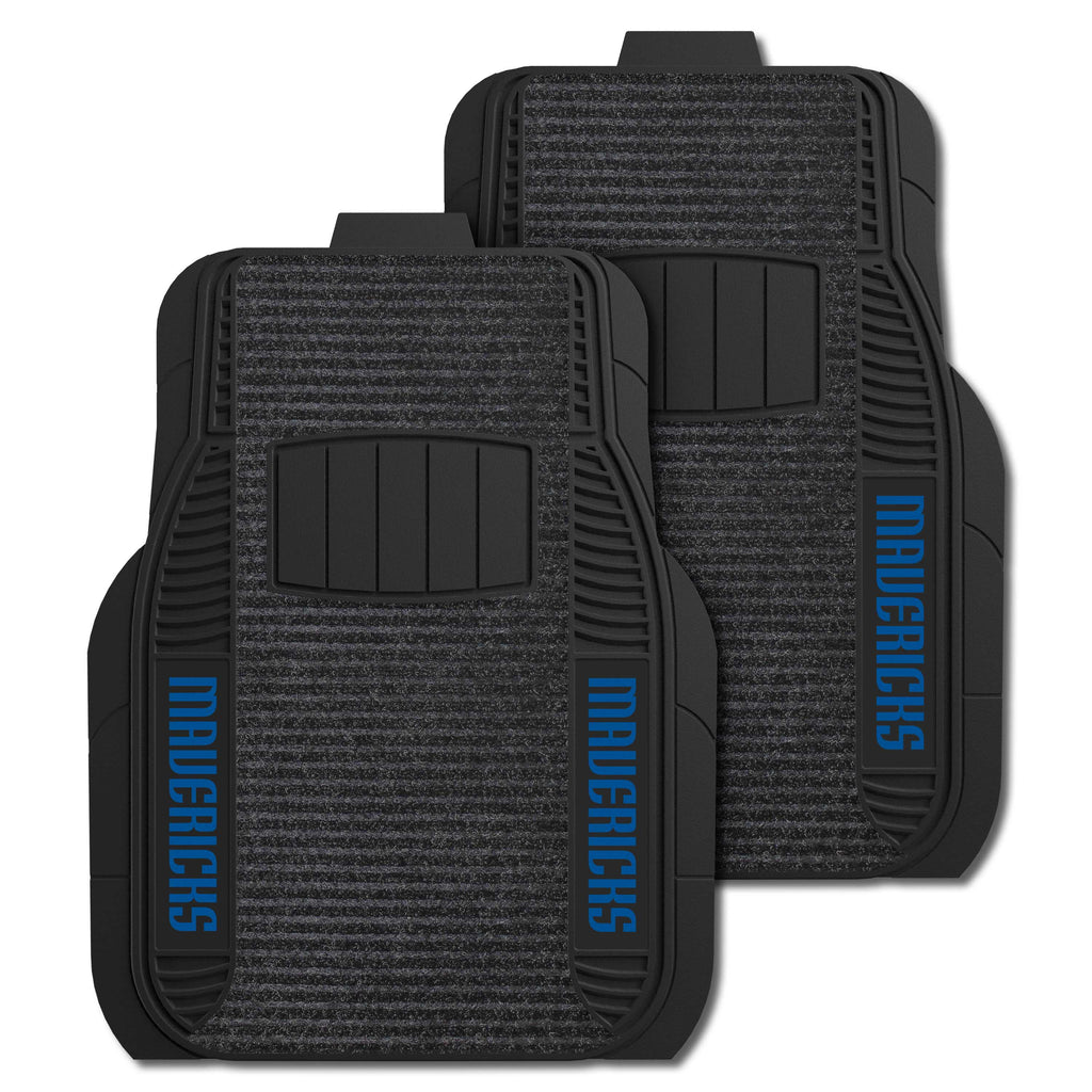 Fanmats - NBA - Dallas Mavericks 2-pc Deluxe Car Mat Set 21''x27''