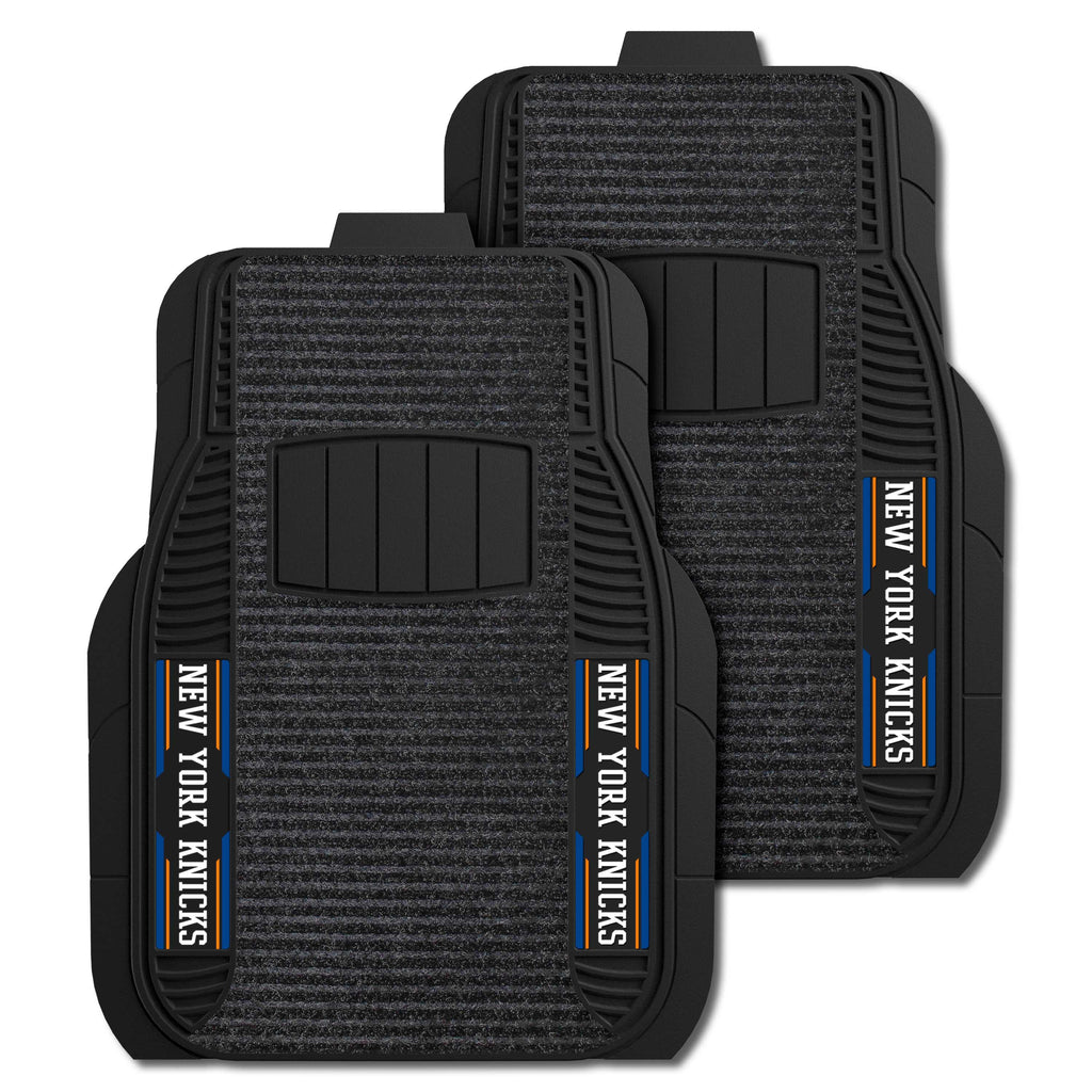 Fanmats - NBA - New York Knicks 2-pc Deluxe Car Mat Set 21''x27''