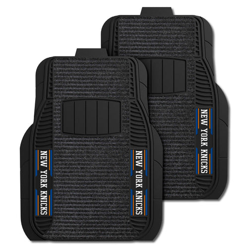 Fanmats - NBA - New York Knicks 2-pc Deluxe Car Mat Set 21''x27''
