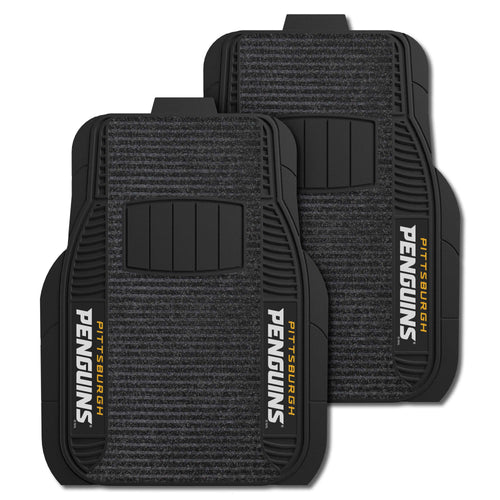 Fanmats - NHL - Pittsburgh Penguins 2-pc Deluxe Car Mat Set 21''x27''