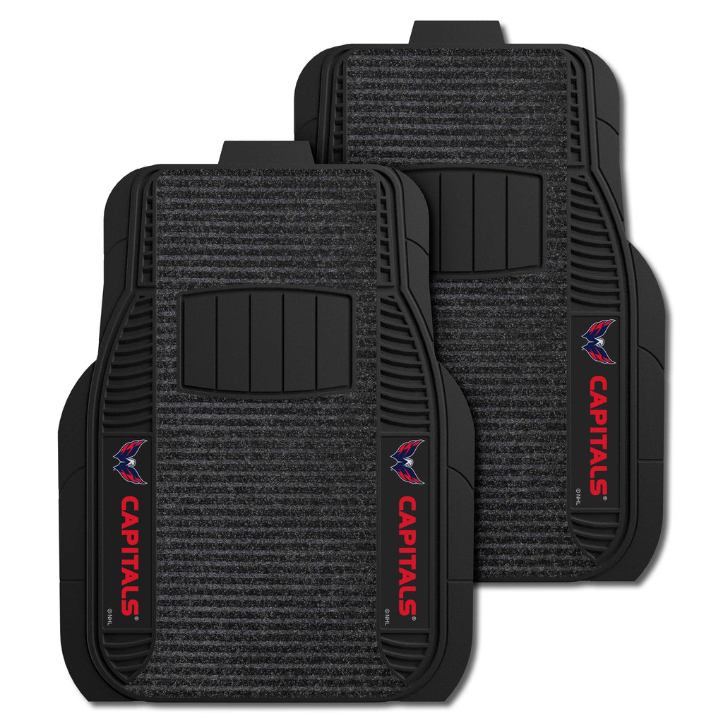 Fanmats - NHL - Washington Capitals 2-pc Deluxe Car Mat Set 21''x27''