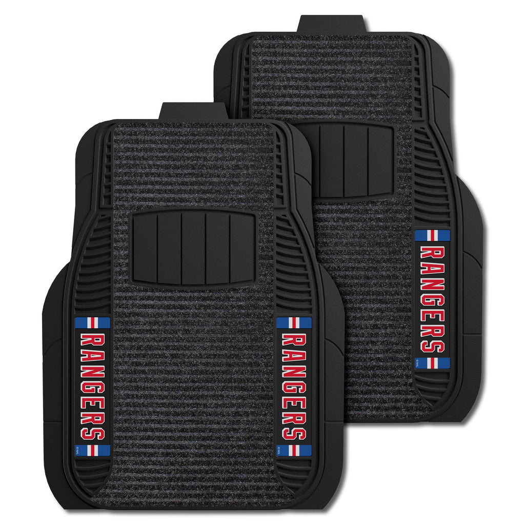 Fanmats - NHL - New York Rangers 2-pc Deluxe Car Mat Set 21''x27''