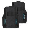 Fanmats - NHL - San Jose Sharks 2-pc Deluxe Car Mat Set 21''x27''