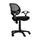 Midback Mesh Task Office Chair. Color: Black - Techni Mobili