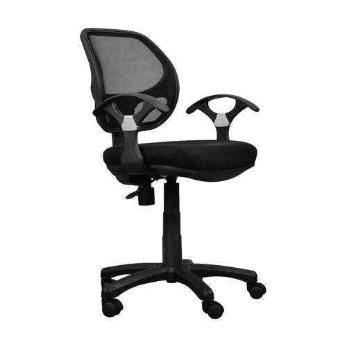 Midback Mesh Task Office Chair. Color: Black - Techni Mobili