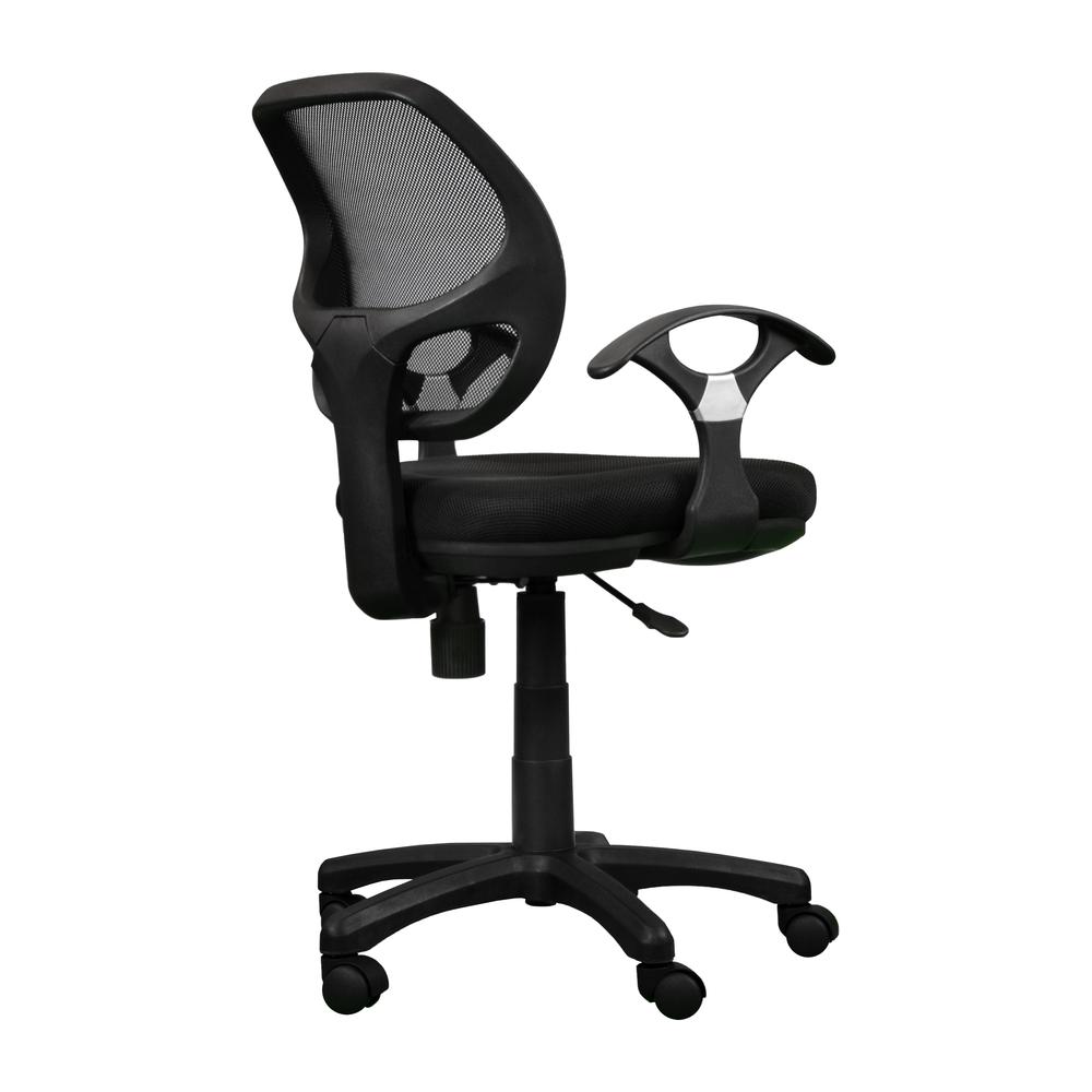 Midback Mesh Task Office Chair. Color: Black - Techni Mobili