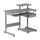 Complete Computer Workstation Desk, Gray - Techni Mobili