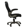 Ergonomic Faux Leather Office Chair – Ultra-Padded Executive Desk Chair,Black - Techni Mobili