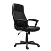 Medium Back Executive Office Chair. Color: Black - Techni Mobili