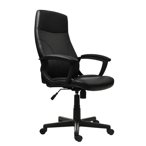 Medium Back Executive Office Chair. Color: Black - Techni Mobili