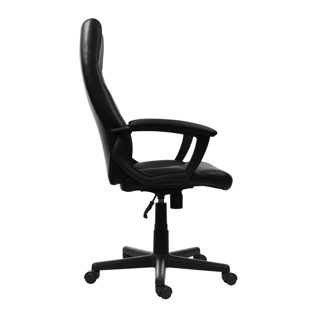 Medium Back Executive Office Chair. Color: Black - Techni Mobili
